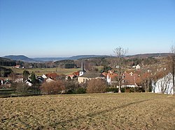 Skyline of Gerbépal