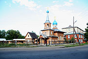 Houten Russisch-orthodoxe kerk