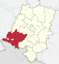 Location within the voivodeship