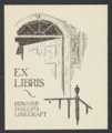 H. P. Lovecraft's bookplate