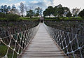 Puente colgante.