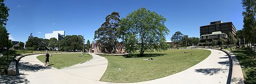 Old School lawns at The University of Sydney