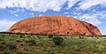 Panorama der Nordostflanke („The Brain“ ganz rechts im Bild)