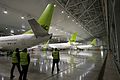 three tails, hangar, airBaltic