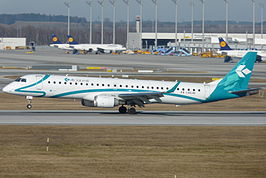 Embraer 195 van Air Dolomiti