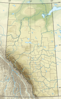 Mount Hungabee is located in Alberta