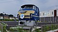 The cab end of EF66 45 in Saitama in July 2014