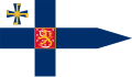 Bandera presidencial de Finlandia.