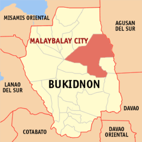 Mapa a pakabirukan ti Malaybalay