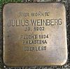 Stolperstein Emmerich Gasthausstraße 3 Julius Weinberg