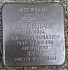 Stolperstein Emmerich Hohenzollernstraße 14 Regina Schönstädt