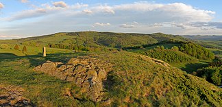 Blick auf die Wasserkuppe vom Weiherberg