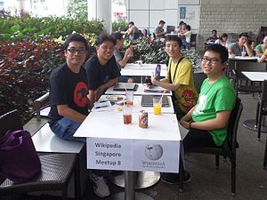 Wikipedia Singapore Meetup 8 @ National Library, Singapore November 8, 2015