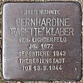 Stolperstein für Babette Klaber