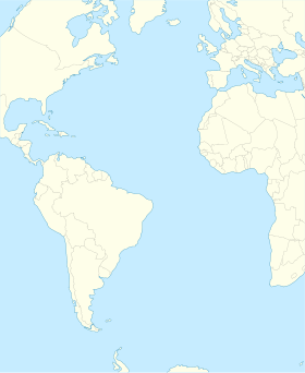 Aeropuertu de Stanley alcuéntrase n'Océanu Atlánticu