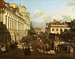 Rue Miodowa, Bernardo Bellotto, 1777.