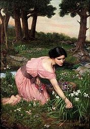 La primavera sparge un verde tappeto di fiori 1910