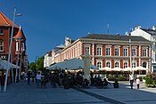 City center with the main post office