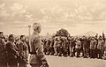 Ukrainian POWs released from Serbian captivity swear the oath of allegiance to Ukraine on August 3, 1919.