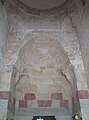 Interior, with faint inscription and ablaq-style masonry[1]: 315 