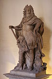 Statue de Claude Louis Hector de Villars, Hôtel de ville d’Aix-en-Provence.