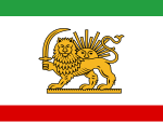 Flagge von Amir Kabir (1848–1907)