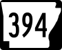 Highway 394 marker