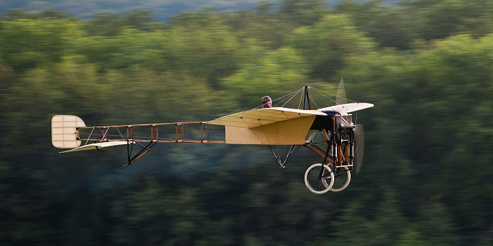 Mikael Carlson's Blériot XI/Thulin A 1910.