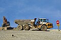 * Nomination Caterpillar A30-D dump truck backing before being loaded, Blanzac, Charente, France. --JLPC 17:01, 16 August 2013 (UTC) * Promotion Good quality. --Bgag 17:41, 16 August 2013 (UTC)