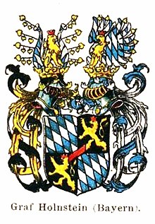 Wappen der Grafen Holnstein aus Bayern