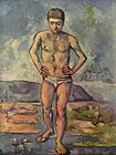 Paul Cézanne, Bather, 1885-1887, Museum of Modern Art