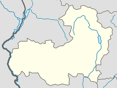 Mapa konturowa prowincji Aragacotn, na dole po prawej znajduje się punkt z opisem „Asztarak”