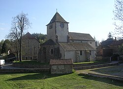 Skyline of Saint-Poncy