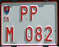 Dealer plate