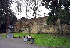 Standbeeld D'Artagnan bij de Jezuïetenwal