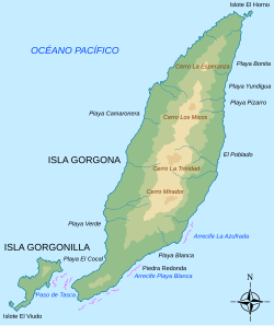 Gorgona (Colombia) - Localizzazione