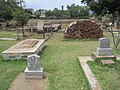 Brick grave marker