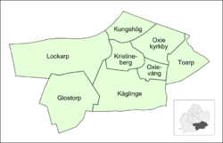 Oxie's neighbourhoods