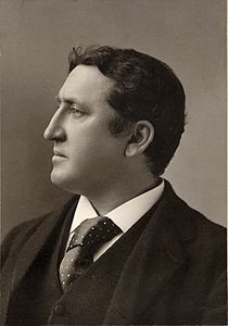 Retrato de James Huneker c. 1890