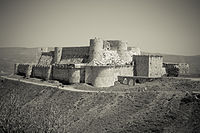 The Crac des Chevaliers near Homs in Syria Author: Abdulhadi Najjar