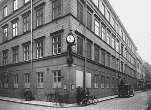 Stockholmstidningens hus på 1920-talet.