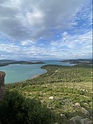 View of Ayvalık islands from Şeytan Sofrası.jpg