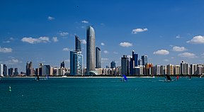 Abu dhabi skyline