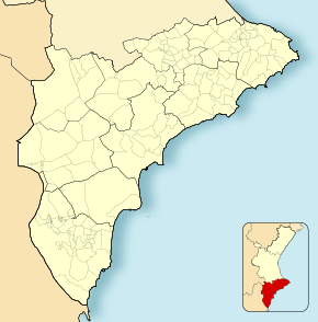 Monforte del Cid ubicada en Provincia de Alicante