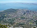 City Bowl seen from Table Mountain