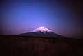 Fuji after sunset