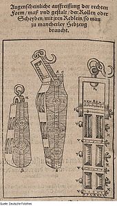 Moufle. Vitruvius Teutsch. Walther Hermann Ryff. 1575