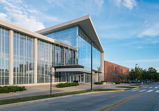 France A. Córdova Recreational Sports Center at Purdue University in the summer of 2016.