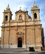 Kirche Mariä Himmelfahrt in Żebbuġ, erbaut 1690–1726[2]