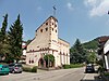 Die katholische Heilig-Kreuz-Kirche in Neuenbürg